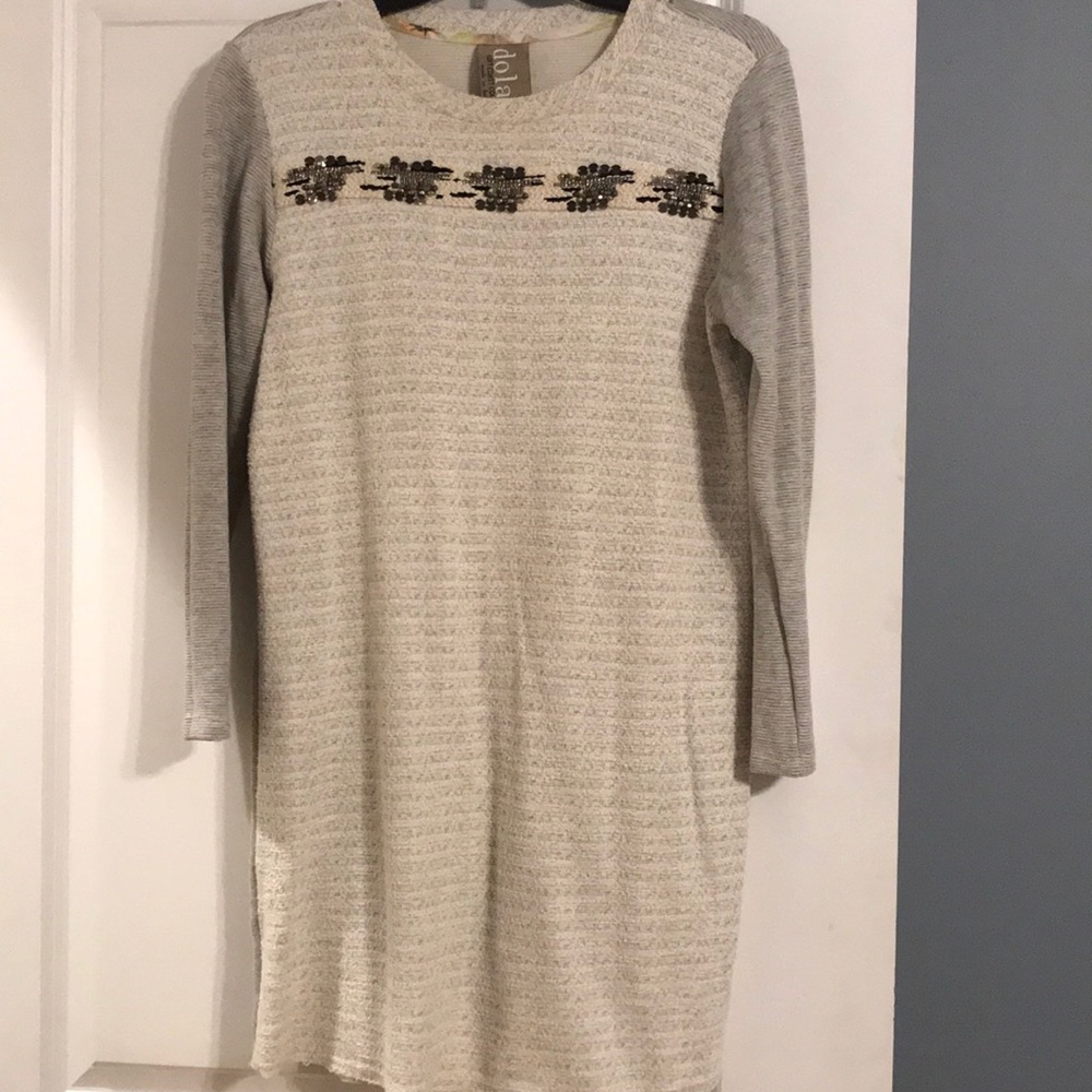 Light weight sweater dress-